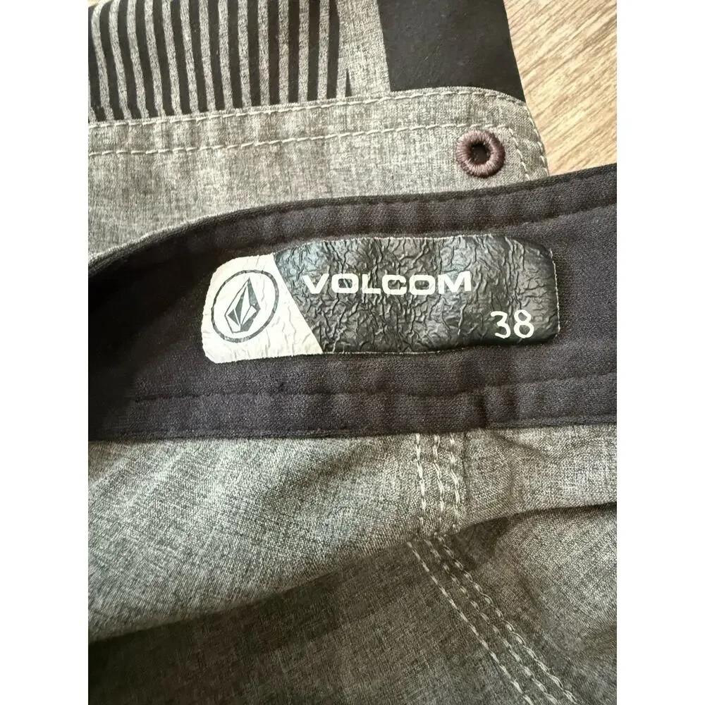Men's Board Shorts Size 38 Hurley Volcom Swim Trunks Unlined - Picture 6 of 11